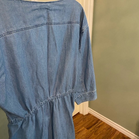 Cinch waist denim dress - Size Small - Picture 3 of 3